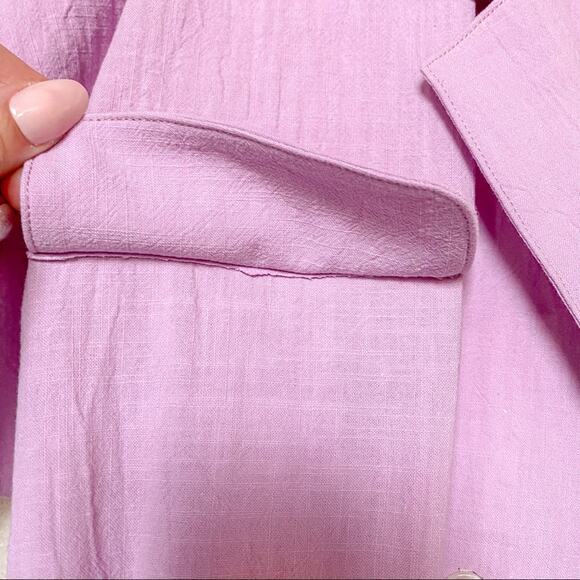 The Good Jane Lilac Field Belted Dress Sample Size Medium - Picture 6 of 10